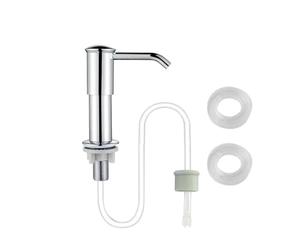 Quystetes Distributeur de savon tube d'extension kit ménage cuisine évier distributeur de savon liquide salle de bain lotion détergent main B