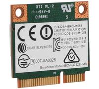 Quystetes Double bande 2.4+5G 300M 802.11A/B/G Wifi Bluetooth 4.0 Demi-Mini carte Pci-E sans fil pour Bcm943228Hmb 718451-001