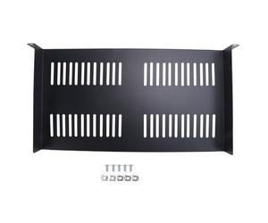 Quystetes Étagère Ventilée en Porte-À-Faux pour Serveur 1U, Conçue pour Être Montée dans Une Armoire de Réseau de 19 Pouces. Facile à Utiliser.