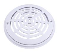 Quystetes Filtre à eau pour piscine - Anti-couvercle - Dispositif de vidange rond - Vis ABS - Bouchon de vidange de sol rond - Port de drainage principal