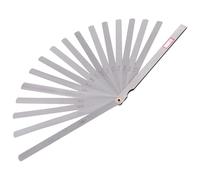 Quystetes Jauge d'épaisseur d'épaisseur de 200 mm à 17 feuilles de 0,02 mm à 1,0 mm