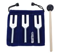 Quystetes Jeu de fourches d'accordage 4096 Hz 4160 Hz 4225 Hz pour guérison par le son, instrument de musique, outils de vibration sonore, C facile à utiliser