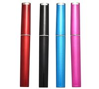 Quystetes Lot de 4 à Ongles en Verre, à Ongles en Cristal avec éTui, à Ongles Double Face, Soins des Ongles Manucure Professionnelle