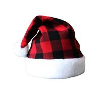 Quystetes Lot de 4 chapeaux de Père Noël, unisexe, bonnet de Noël avec pour Noël B, bien fait, facile à utiliser