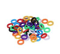 Quystetes Lot de 50 porte-clés d'identification de petite taille