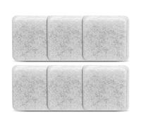 Quystetes Lot de 6 filtres de rechange pour à eau pour chat et chat de 0,5/1,8/2,5/12,5 gallon