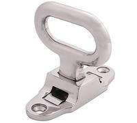 Quystetes Marchepied pliable en acier inoxydable 316 antidérapant pour bateau, yacht, voiture, camping-car, 108 x 81 mm