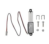 Quystetes Mini actionneur linéaire électrique - Course de 3 cm, 64 N/6,5 kg, vitesse de 1,5 cm/s, mini actionneur de mouvement étanche 12 V CC