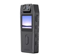 Quystetes Mini caméscope HD 1080p avec enregistreur de corps - Grand angle de 180 ° - Rotatif - Pour vélo, sport, voiture, DVR