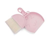 Quystetes Mini Ensemble de Pelle à Poussière et de Brosse, Ensemble de Nettoyage de et de Pelle à Poussière, Ensemble de Brosses de Table Portables (Rose) Facile à Utiliser