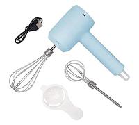 Quystetes Mini fouet à œufs domestique - Outil de cuisson électrique - Fouet sans - Pour blanc et crème