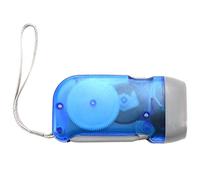 Quystetes Mini lampe de poche à dynamo à LED d'urgence pour