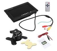 Quystetes Mini TV 7" HD Moniteur 800 x 480 Portable Voiture LCD Écrans sur DVD/CMMB Deux Entrées pour Voitures Camions