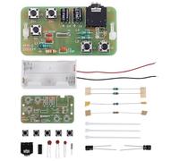Quystetes Module récepteur radio FM stéréo 76 MHz-108 MHz DIY Kit de soudure électronique Circuit PCB Board Projet d'entraînement à souder