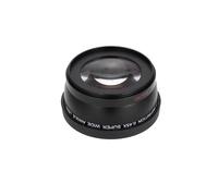 Quystetes Objectif convertisseur grand angle 0,45x 58 mm avec fixation macro gros plan pour Rebel T6s, T6i, SL1, T5, T5i, T4i, T3, T3i, T1i, T2i, XSI, XS, XT, 70D, 60D, 60Da, 7D, 5D, 1D