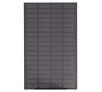 Quystetes Panneau solaire 18 V 2,5 W polycristallin à énergie stockée - Module de charge pour cellules solaires - 19,4 x 12 x 0,3 cm