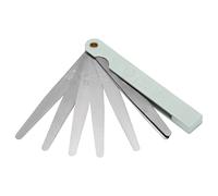 Quystetes Quystetes (R) Jauge d'épaisseur métrique en métal argenté 0,02-1 mm Outil