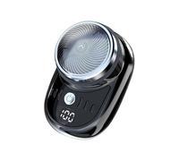 Quystetes Rasoir électrique rechargeable par USB, affichage numérique pour homme, portable, amovible, rasoir à barbe, tondeuse à cheveux, B