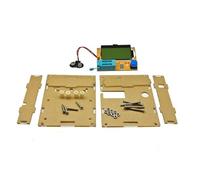 Quystetes - Testeur de transistor T4 - Diode Triode Capacitance SCR Inductance Multimètre Outils avec étui facile à utiliser