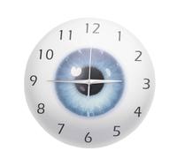 Quystetes The Eye Horloge murale avec pupille de contact esthétique