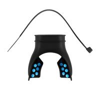 Quystetes Tuba Embouchure Régulateur Embouchure de Plongée Embouchure de Plongée Accessoire Universel Remplacement Plongée Respirateur Silicone Bleu