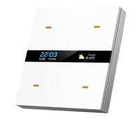 Quystetes Tuya Zigbee Interrupteur de scène intelligent Éclairage Smart Control Scène Panneau de contrôle Smart Socket Smart Switch 485 86 Box B