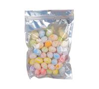 Quystetes Œufs colorés mouchetés pour le jour de Pâques, bonsaï, décoration de bureau pour 2024, facile à installer, facile à utiliser, style 2, 1 ensemble