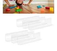 QuZCarious Lot de 6 bloqueurs de jouets sous les meubles, sous le canapé (8,1 cm H 40,6 cm L), bloqueurs de lit pour dessous de lit