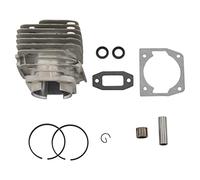 Quzenn 1 de Cylindre de TronçOnneuse et de Piston de DiamèTre 45Mm pour 52 52Cc PièCes de Rechange pour TronçOnneuse à Essence /