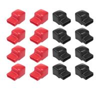 Quzenn 16 Pcs Couvre-Bornes de Batterie Isolés pour Bornes de Batterie Souples 280Ah - Durables