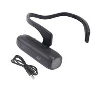 Quzenn 4K 30FPS CaméRa MontéE sur la TêTe CaméScope VidéO WiFi Portable CaméRa 120 ° Objectif Grand Angle Anti-Shake APP Control Camera