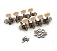 Quzenn 4L 4R Mandolin Tuning Pegs Taillers à Droite et à Main Gauche 8 String Machine Heads Mandolin Instruments Accessoires