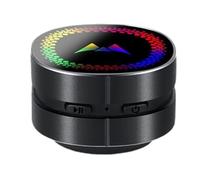 Quzenn Mini Haut-Parleur Stéréo sans à Conduction Osseuse Portable 1 Ensemble Noir