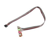 Quzenn PC Port USB d'ordinateur Casque Audio Microphone Cable Soutien du Panneau