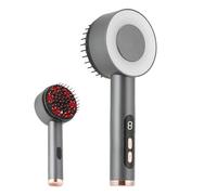 Quzente Brosse à cheveux à lumière rouge, peigne à huile intelligent pour cuir chevelu, masseur à lumière rouge, brosse de croissance des cheveux, peigne de massage électrique, distributeur d'huile