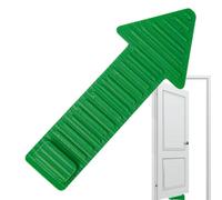Quzente Butée de porte pour sol - Maintient la porte ouverte au sol | Cale de sécurité inclinée antidérapante pour appartement, maison, dortoir, école, salle de classe, chambre à coucher, atelier