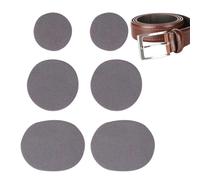 Quzente Patch De Réparation De Trou De Chaussure, 6 Pièces Patchs De Réparation en Forme De Cercle Auto Adhésifs, Patch De Réparation De Baskets Anti-Usure, Convient Aux Baskets