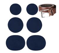 Quzente Patch De Réparation De Trou De Chaussure, 6 Pièces Patchs De Réparation en Forme De Cercle Auto Adhésifs, Patch De Réparation De Baskets Anti-Usure, Convient Aux Baskets