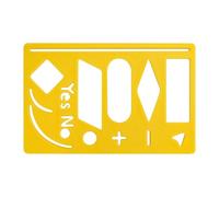 Quzente Pochoirs pour planificateurs, gabarit d'organigramme | Outils de scrapbooking flexibles pour calendrier, suivi des habitudes, carnet, agenda, planification, dessin, scrapbooking