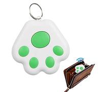 Quzente Recherche de clé, Dispositif de étanche pour Animaux de Compagnie avec Forme de Griffe de Chat, Localisateur d'application sans Frais mensuels, localisateur de clé de, dispositifs de