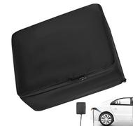 Quzente Sac de câble de démarrage de batterie | Sac étanche pour câbles | Accessoires de rangement de cordon de charge flexible pour les vacances, les voyages, les trajets quotidiens en voiture