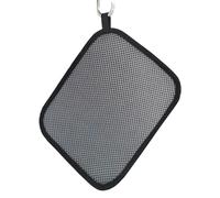 Quzente Serviette pour Boule De Bowling, Coussinet De Bowling en Microfibre avec Points EZ-Grip, Tampon Antidérapant De Nettoyage pour Éliminer La Saleté Et l'huile des Boules De Bowling
