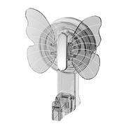 Quzente Ventouses avec crochets - Crochet porte-serviette robuste sans perçage | Crochet papillon à ventouse robuste pour couronnes, douche, serviette pour fenêtre, cuisine, salle de bain