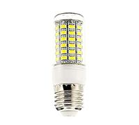 QVAQHBDBVM 1fortunate Ampoule épis de maïs Led AC220V E27 6W SMD5730 69LED, éclairage de bougie, projecteur, décoration de la maison, lampe à 360 degrés, paquet de 10(Warm White)