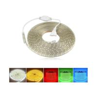 QVAQHBDBVM 1fortunate Bande lumineuse LED 5 m/10 m/15 m/20 m, AC 220 V, 5050 SMD, 60 LED/m, for jardin, extérieur, sapin de Noël, fête, mariage, décoration(20M,Vert)