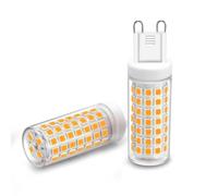 QVAQHBDBVM 1fortunate Lampe épis de maïs LED AC220V G9/E12/E14/E17 88LED-2835SMD 10W, ampoule de lustre sans scintillement, paquet de 10(Cold White,G9)