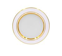 QVAQHBDBVM 1fortunate Pack de 10, Spot LED Downlight 5W/9W/12W/15W/18W AC220V Plafonnier Encastré Downlight Panneau Rond Éclairage Intérieur(Gold Shell,5w Warm white)