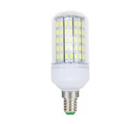 QVAQHBDBVM 1fortunate Pack de 12, ampoule de maïs LED AC220V E27/E14 24/36/48/56/69/72LEDs-5730SMD lampe à LED lustre bougie lampe de décoration de la maison(Cold White,96leds E14)