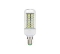 QVAQHBDBVM 1fortunate Pack de 12, ampoule de maïs LED AC220V E27/E14 24/36/48/56/69/72LEDs-5730SMD lampe à LED lustre bougie lampe de décoration de la maison(Warm White,56leds E14)