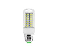 QVAQHBDBVM 1fortunate Pack de 12, ampoule de maïs LED AC220V E27/E14 24/36/48/56/69/72LEDs-5730SMD lampe à LED lustre bougie lampe de décoration de la maison(Warm White,56leds E27)